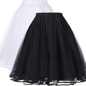 Belle Poque 1950s Petticoat Crinoline Tutu Underskirts